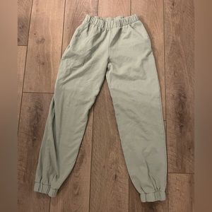 Green Brandy Melville Sweatpants